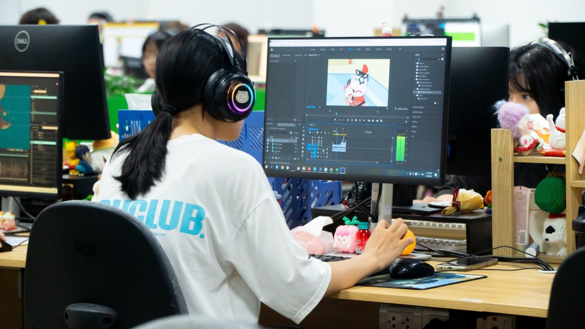Wolfoo được sản xuất tại studio của Sconnect tại Hà Nội Wolfoo được sản xuất tại studio của Sconnect tại Hà Nội