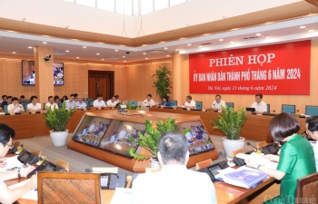 UBND TP. Hà Nội họp xem xét nhiều nội dung quan trọng