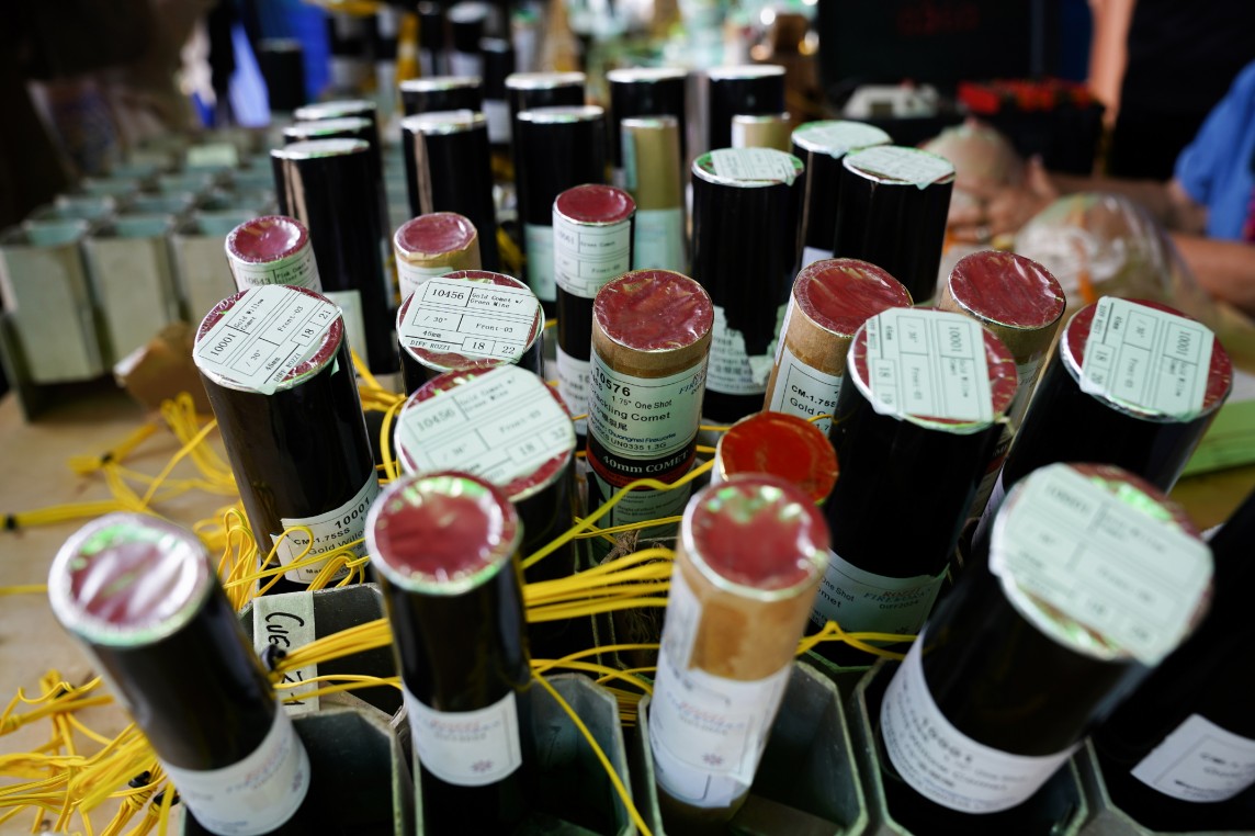 46.561 quả pháo với hơn 180 loại sẽ vượt hàng ngàn km về Đà Nẵng