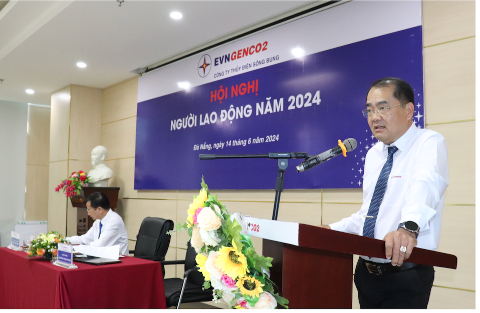 Công ty Thủy điện Sông Bung tổ chức Hội nghị Người lao động năm 2024 Công ty Thủy điện Sông Bung tổ chức Hội nghị Người lao động năm 2024