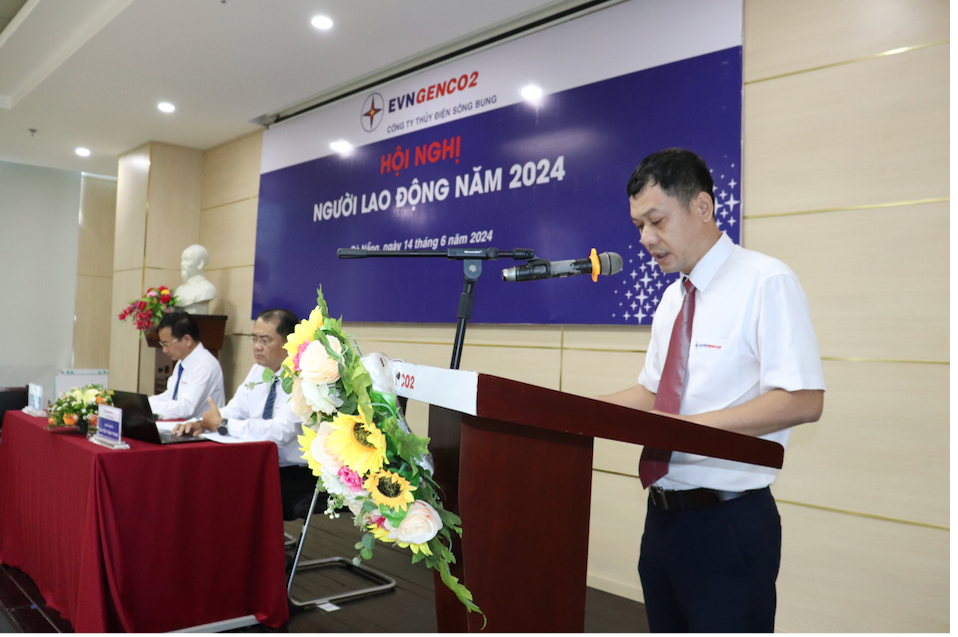Công ty Thủy điện Sông Bung tổ chức Hội nghị Người lao động năm 2024 Công ty Thủy điện Sông Bung tổ chức Hội nghị Người lao động năm 2024