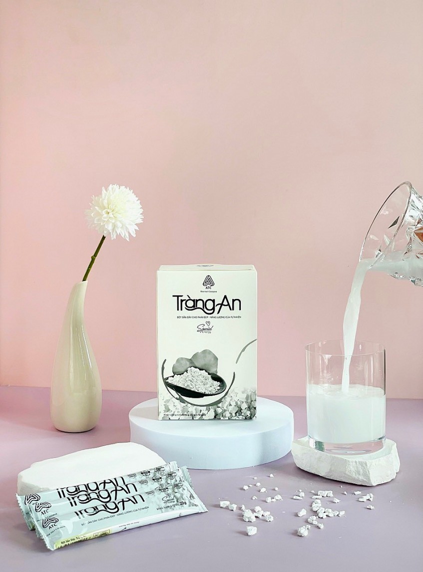 bột sắn dây Tràng An rất được yêu thích trên thị trường bột sắn dây Tràng An rất được yêu thích trên thị trường