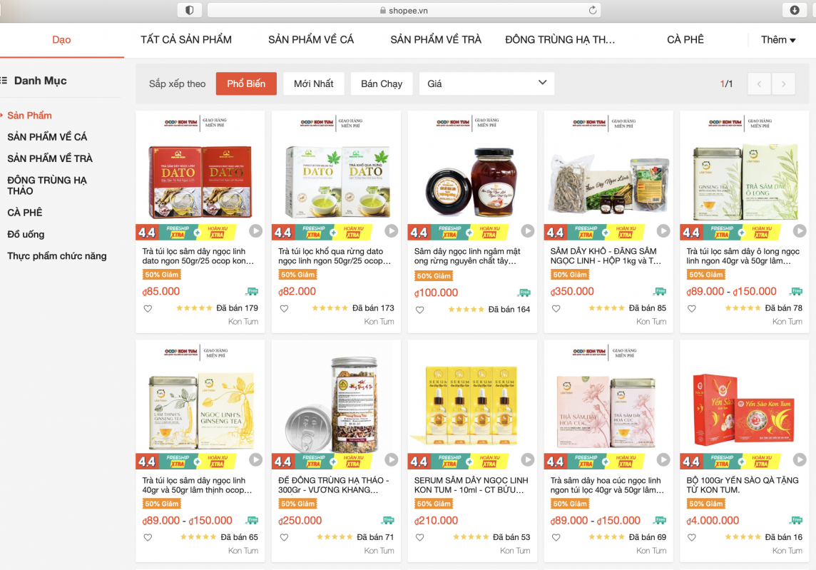 Các sàn thương mại điện tử là kênh tiêu thụ sản phẩm OCOP hiệu quả Các sàn thương mại điện tử là kênh tiêu thụ sản phẩm OCOP hiệu quả