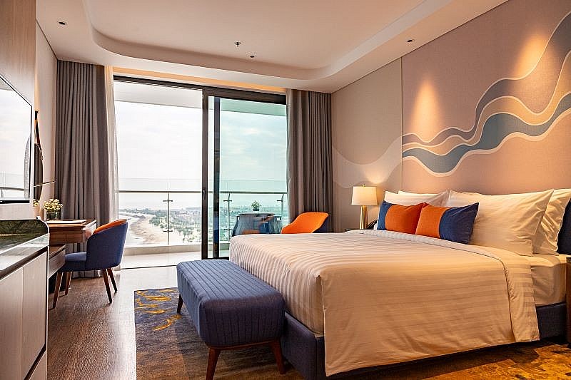 Phòng nghỉ tiêu chuẩn cao cấp với tầm view hướng biển Phòng nghỉ tiêu chuẩn cao cấp với tầm view hướng biển