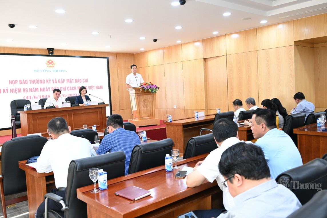 Bộ Công Thương tổ chức họp báo thường kỳ Quý II/2024 Bộ Công Thương tổ chức họp báo thường kỳ Quý II/2024