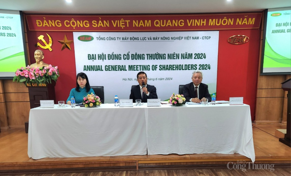 Đại hội cổ đông VEAM: Đặt mục tiêu lợi nhuận năm 2024 đạt hơn 5.400 tỷ đồng Đại hội cổ đông VEAM: Đặt mục tiêu lợi nhuận năm 2024 đạt hơn 5.400 tỷ đồng