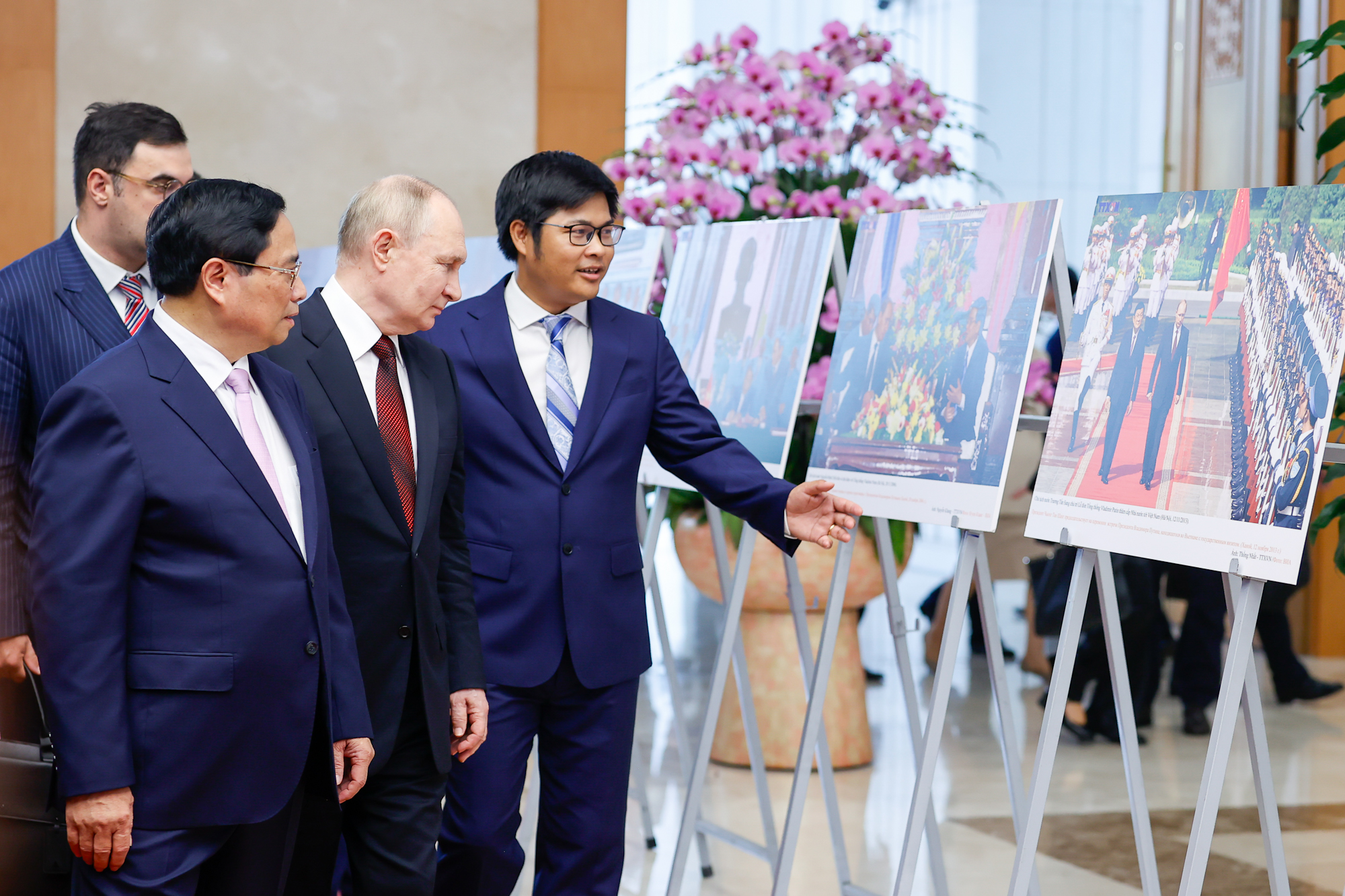 Chùm ảnh: Thủ tướng Phạm Minh Chính hội kiến Tổng thống Liên bang Nga Vladimir Putin- Ảnh 5.