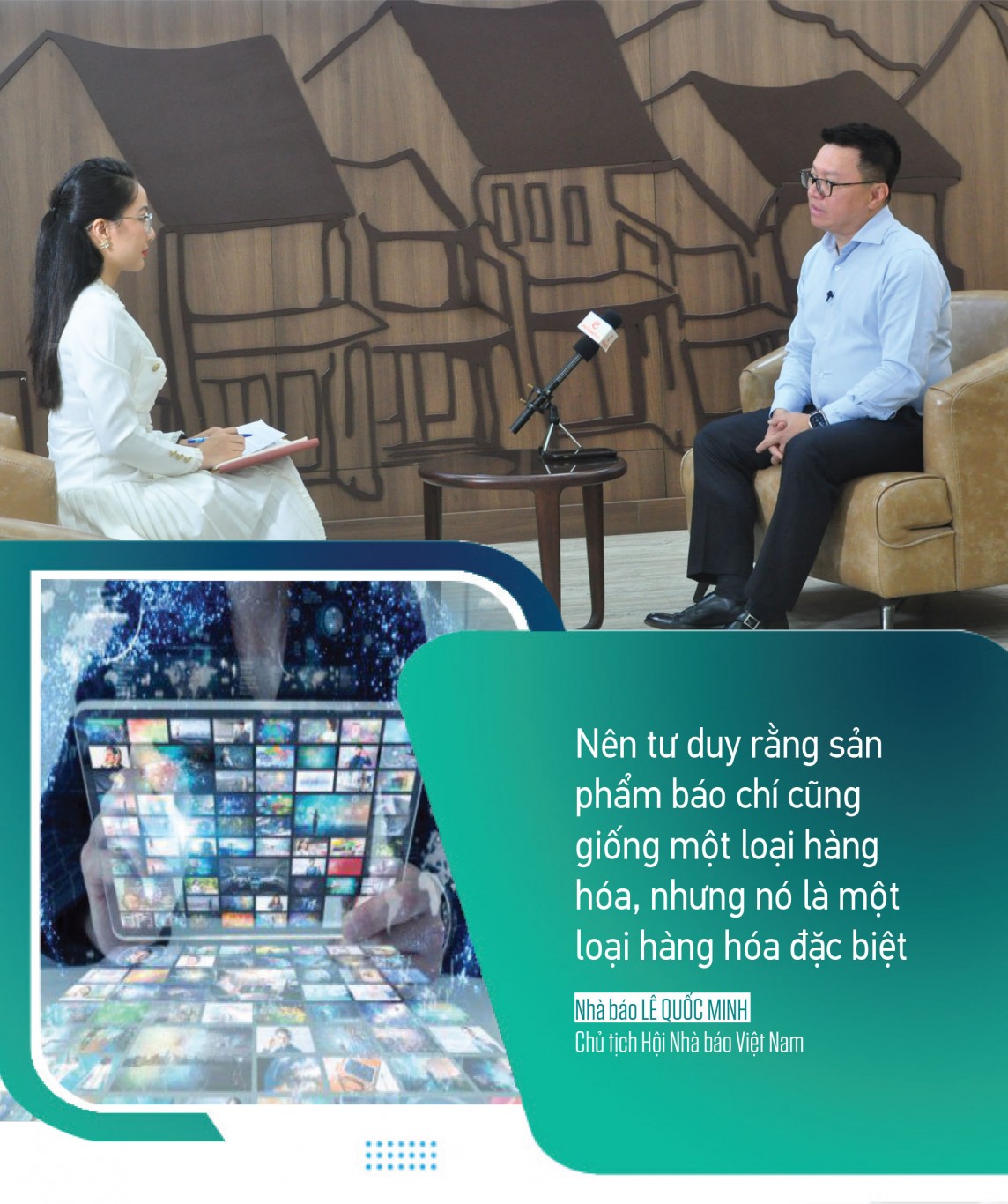 Nhà báo Lê Quốc Minh: Chuyển đổi số báo chí bắt đầu tư duy người lãnh đạo