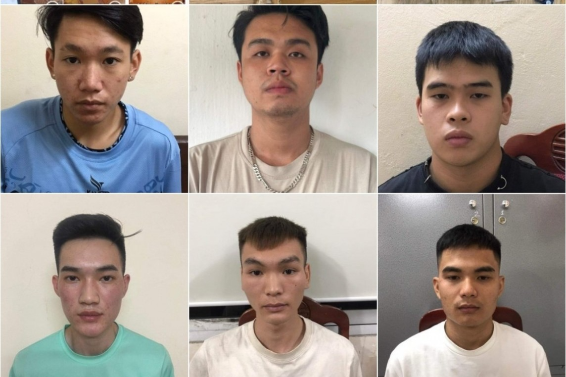 Các đối tượng trong đường dây thuê chung cư bán ma túy tại Hà Nội (Ảnh: Công an cung cấp) Các đối tượng trong đường dây thuê chung cư bán ma túy tại Hà Nội (Ảnh: Công an cung cấp)