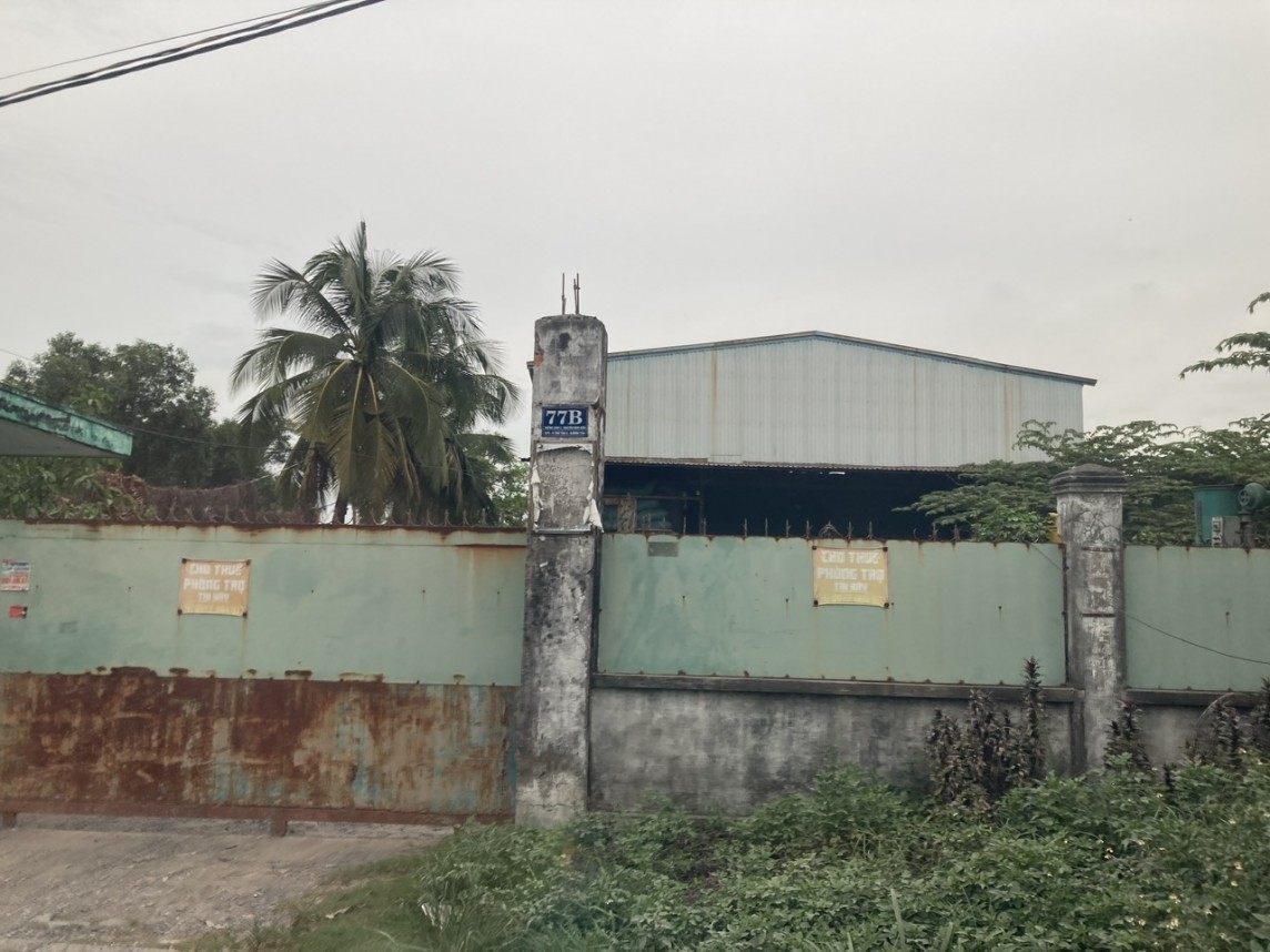 Công trình vi phạm địa chỉ 77B Nguyễn Đình Kiên (đường Kênh C) phường Tân Tạo A (Ảnh: Ngân Nga). TP. Hồ Chí Minh Công trình vi phạm địa chỉ 77B Nguyễn Đình Kiên (đường Kênh C) phường Tân Tạo A (Ảnh: Ngân Nga).