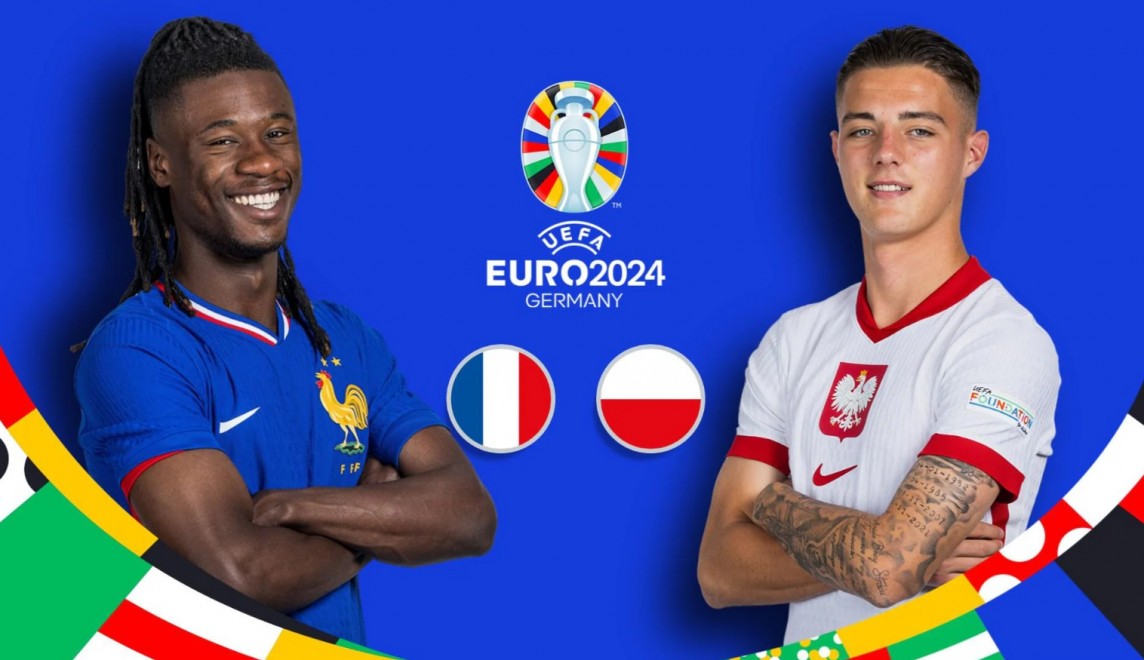 Trận Pháp và Ba Lan diễn ra lúc 23h00 ngày 25/6 thuộc vòng bảng EURO 2024 Trận Pháp và Ba Lan diễn ra lúc 23h00 ngày 25/6 thuộc vòng bảng EURO 2024