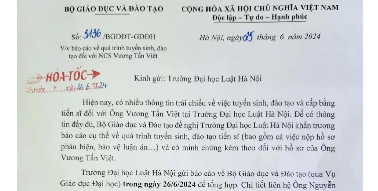 Bất ngờ về động thái của Bộ Giáo dục đối với bằng tiến sĩ của Thượng tọa Thích Chân Quang