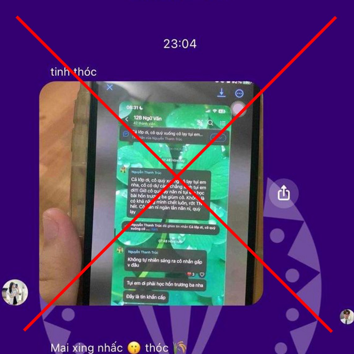 Kẻ tung tin sai sự thật về việc lộ đề thi tốt nghiệp THPT đối diện án 07 năm tù Kẻ tung tin sai sự thật về việc lộ đề thi tốt nghiệp THPT đối diện án 07 năm tù