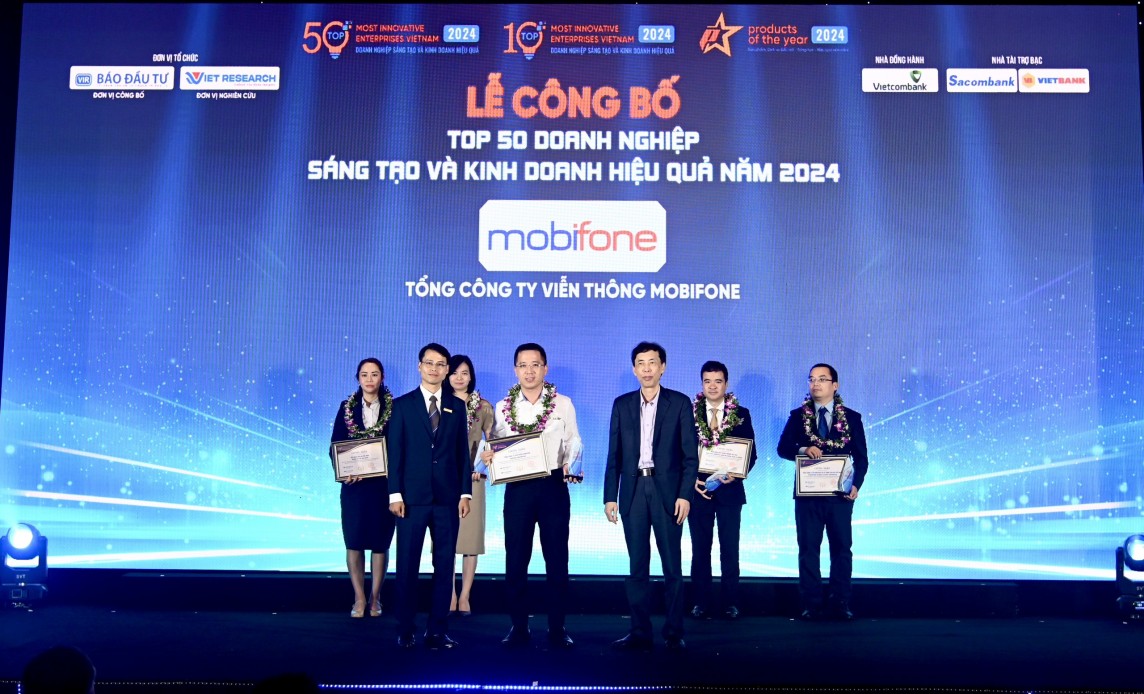 Tổng Công ty Viễn thông MobiFone được công nhận