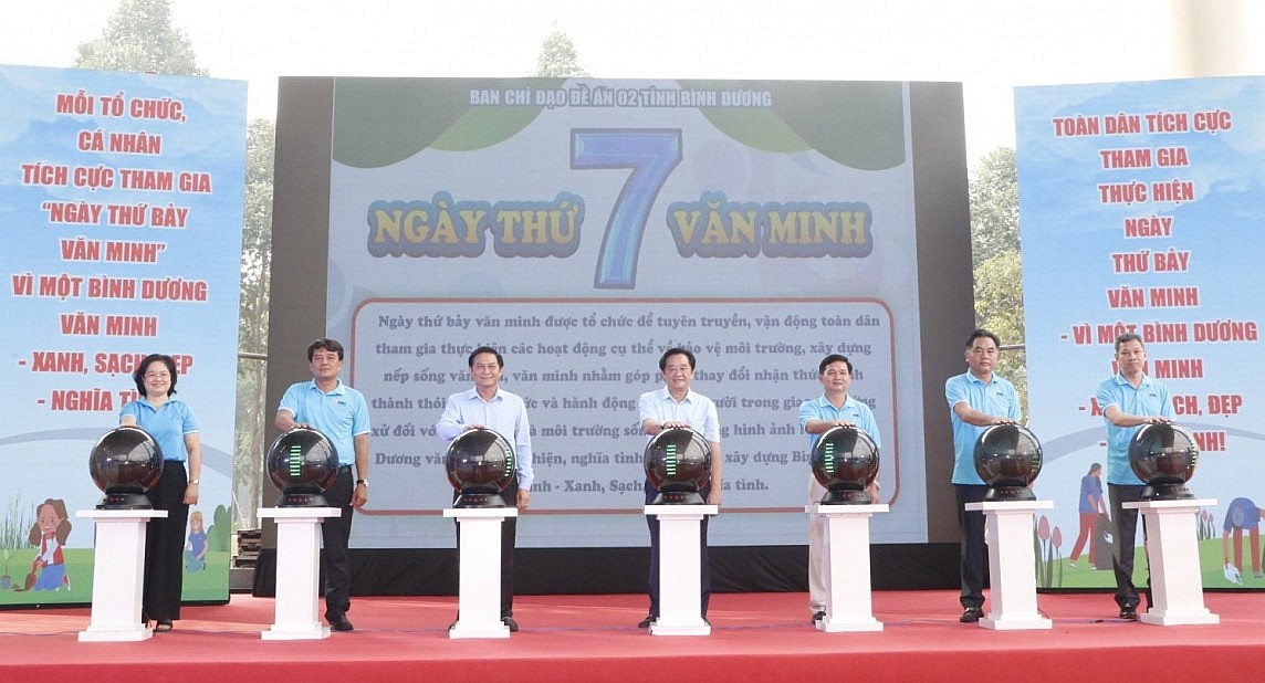 Bình Dương: Nhiều hoạt động hưởng ứng “Ngày thứ bảy văn minh” Bình Dương: Nhiều hoạt động hưởng ứng “Ngày thứ bảy văn minh”