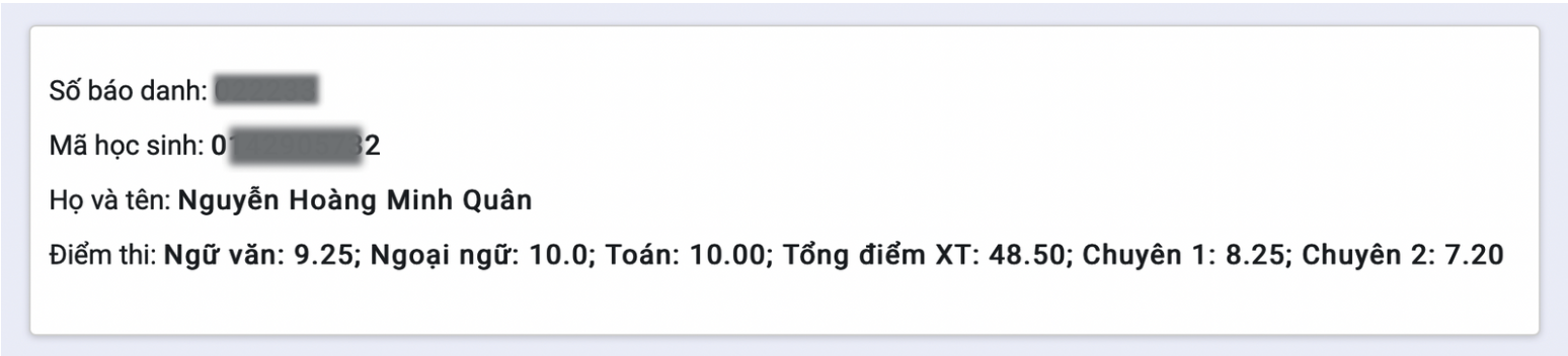 Hà Nội: Thủ khoa thi vào lớp 10 đạt 2 điểm 10, đam mê với môn Toán Hà Nội: Thủ khoa thi vào lớp 10 đạt 2 điểm 10, đam mê với môn Toán