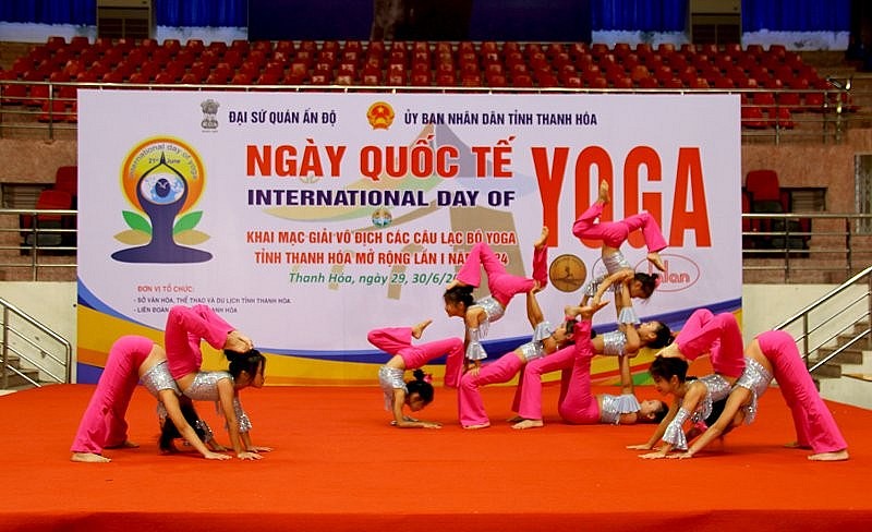 Ngày Quốc tế Yoga và Giải vô địch các câu lạc bộ Yoga tỉnh Thanh Hóa mở rộng lần thứ nhất Ngày Quốc tế Yoga và Giải vô địch các câu lạc bộ Yoga tỉnh Thanh Hóa mở rộng lần thứ nhất