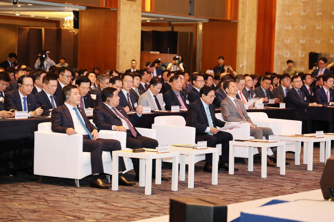 Thủ tướng Phạm Minh Chính dự Diễn đàn doanh nghiệp Việt Nam - Hàn Quốc Thủ tướng Phạm Minh Chính dự Diễn đàn doanh nghiệp Việt Nam - Hàn Quốc