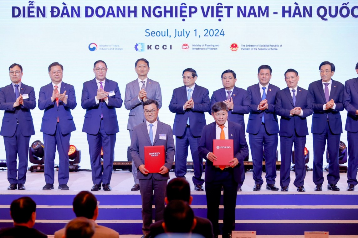 Thủ tướng Phạm Minh Chính dự Diễn đàn doanh nghiệp Việt Nam - Hàn Quốc Thủ tướng Phạm Minh Chính dự Diễn đàn doanh nghiệp Việt Nam Hàn Quốc