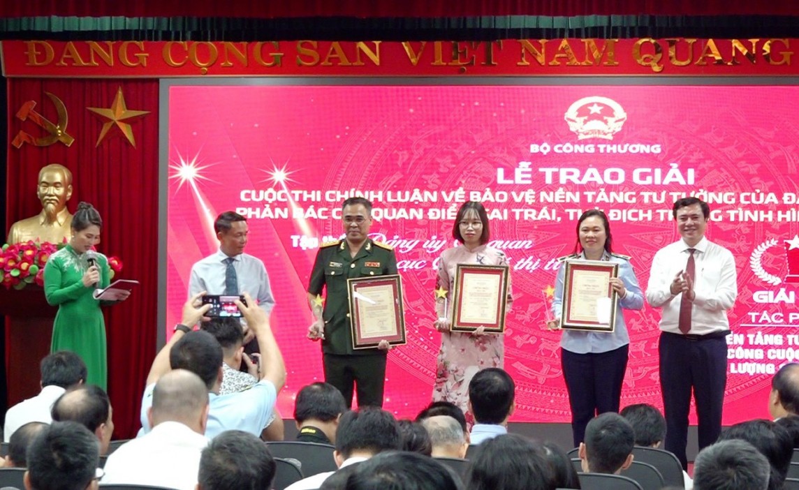 Thông tin bước đầu Vòng Sơ khảo Cuộc thi Bảo vệ nền tảng tư tưởng của Đảng ngành Công Thương Thông tin bước đầu Vòng Sơ khảo Cuộc thi Bảo vệ nền tảng tư tưởng của Đảng ngành Công Thương