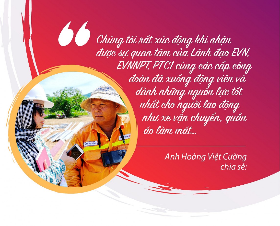 Bài 2: Thi công đường dây 500kV mạch 3: Khi lãnh đạo cũng tham gia dựng cột Bài 2: Thi công đường dây 500kV mạch 3: Khi lãnh đạo cũng tham gia dựng cột