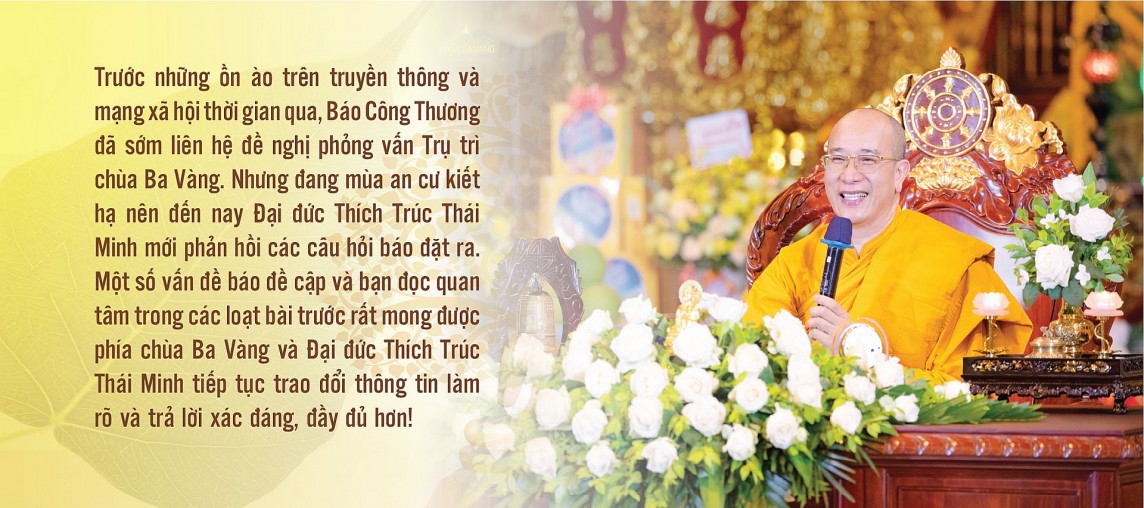 Đại đức Thích Trúc Thái Minh nói gì về dư luận xung quanh các thuyết pháp? Đại đức Thích Trúc Thái Minh nói gì về dư luận xung quanh các thuyết pháp?