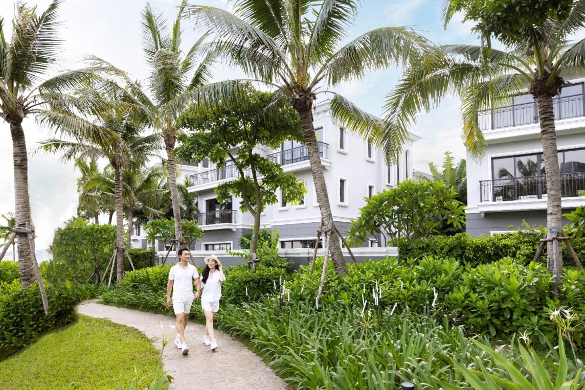 Cảnh quan xanh của dự án Grand Bay Halong Villas nâng tầm trải nghiệm sống của cộng đồng cư dân tinh hoa. Ảnh: BIM Land. Cảnh quan xanh của dự án Grand Bay Halong Villas nâng tầm trải nghiệm sống của cộng đồng cư dân tinh hoa. Ảnh: BIM Land.