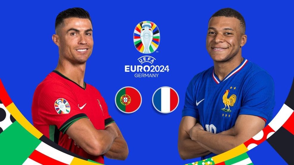 Trận Bồ Đào Nha và Pháp diễn ra lúc 2h00 ngày 6/7 thuộc vòng tứ kết EURO 2024 Trận Bồ Đào Nha và Pháp diễn ra lúc 2h00 ngày 6/7 thuộc vòng tứ kết EURO 2024