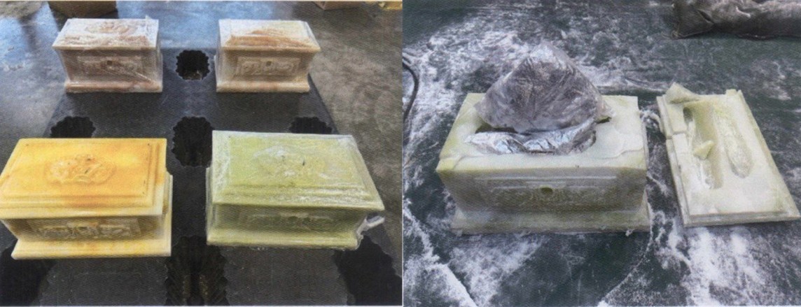 Ma tuý được giấu trong các bệ tượng đá và quá cảnh vào Việt Nam (Ảnh Cục Hải quan TP. Hồ Chí Minh). Ma tuý được giấu trong các bệ tượng đá và quá cảnh vào Việt Nam (Ảnh Cục Hải quan TP. Hồ Chí Minh).