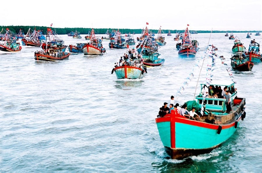 Lễ hội Nghinh Ông là lễ hội truyền thống của người dân Bến Tre (Ảnh: Sưu tầm) Lễ hội Nghinh Ông là lễ hội truyền thống của người dân Bến Tre (Ảnh: Sưu tầm)