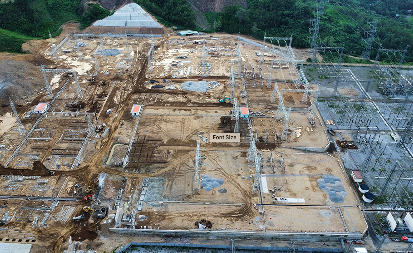 Dự án mở rộng ngăn lộ và cải tạo TBA 500kV Thạnh Mỹ hoàn thành 95% Dự án mở rộng ngăn lộ và cải tạo TBA 500kV Thạnh Mỹ hoàn thành 95%