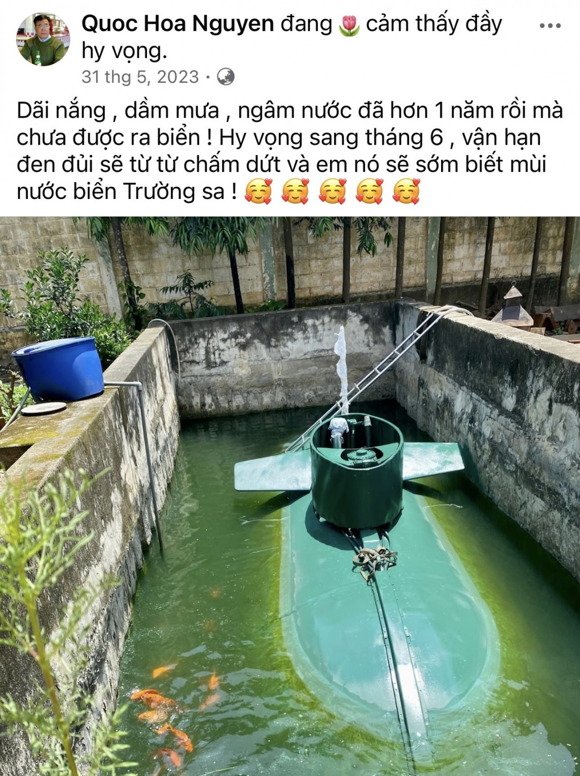 Dự án tàu ngầm Trường Sa “made in Vietnam” bất ngờ bị chủ nhân rao bán