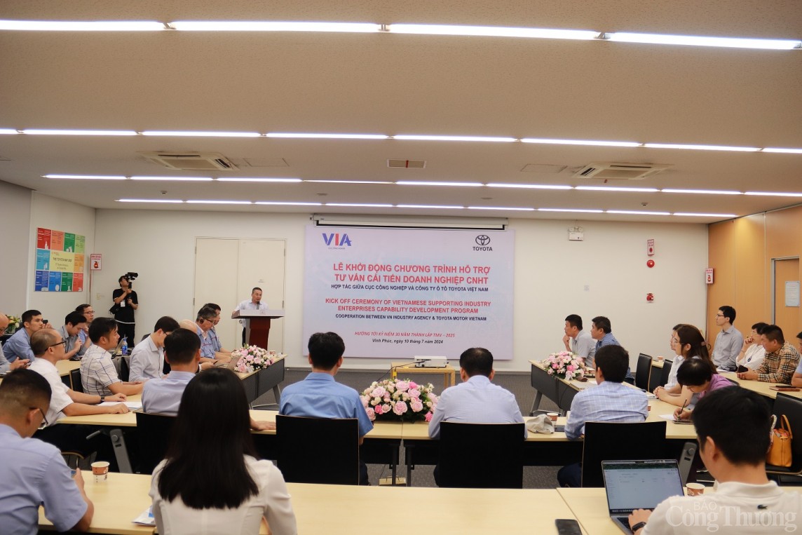 Đẩy mạnh hỗ trợ, tư vấn cải tiến doanh nghiệp công nghiệp hỗ trợ Đẩy mạnh hỗ trợ, tư vấn cải tiến doanh nghiệp công nghiệp hỗ trợ