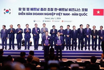 Chủ tịch MB: 'Sẵn sàng kết nối và hợp tác xây dựng các nền tảng số cho doanh nghiệp Hàn Quốc'