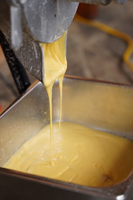 Sau đó đem xay nhuyễn. Ảnh Sau đó đem xay nhuyễn. Ảnh