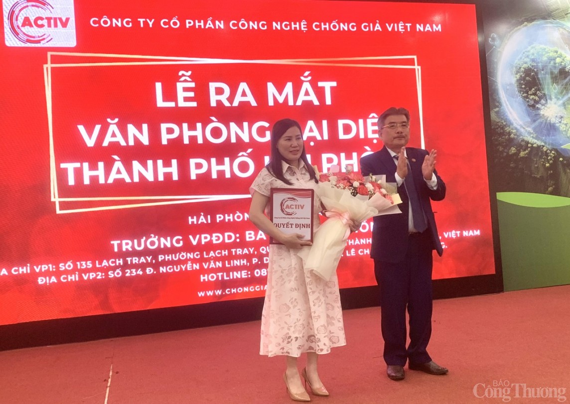 Công ty CP Công nghệ chống giả Việt Nam khai trương văn phòng tại Hải Phòng Công ty CP Công nghệ chống giả Việt Nam khai trương văn phòng tại Hải Phòng