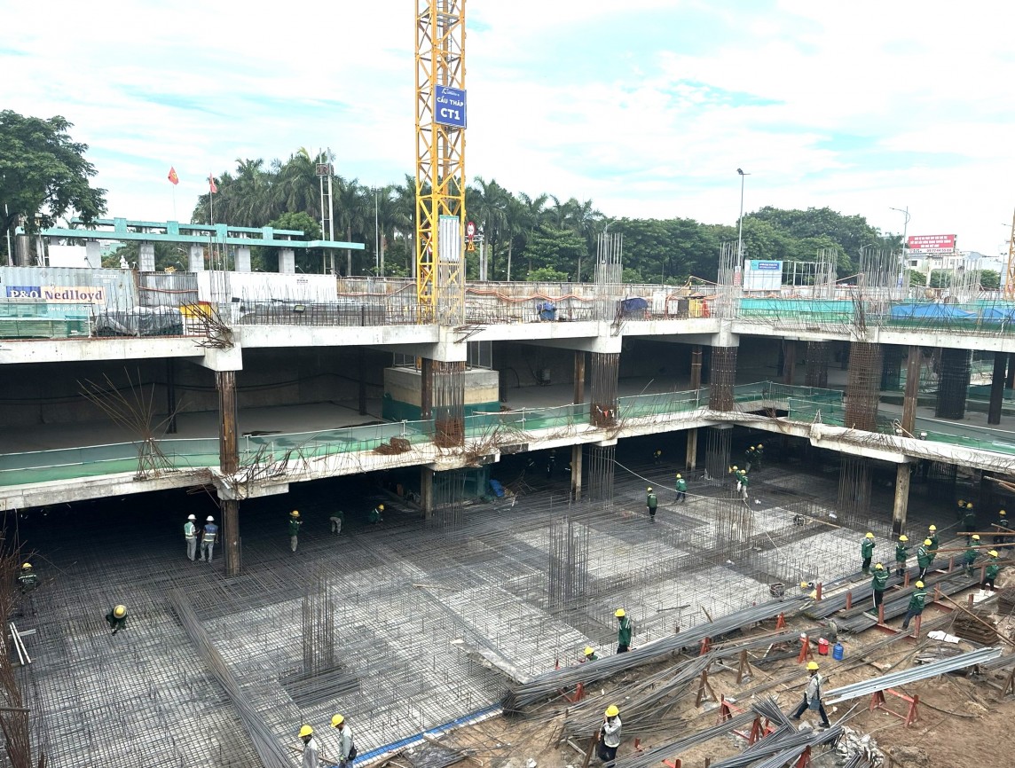 Dự án TTC Plaza Đà Nẵng đã hoàn thành hầm B1, đang thi công hầm B2, nhà thầu đang khẩn trương đẩy nhanh tiến độ để đảm bảo bàn giao đúng thời hạn Dự án TTC Plaza Đà Nẵng đã hoàn thành hầm B1, đang thi công hầm B2, nhà thầu đang khẩn trương đẩy nhanh tiến độ để đảm bảo bàn giao đúng thời hạn