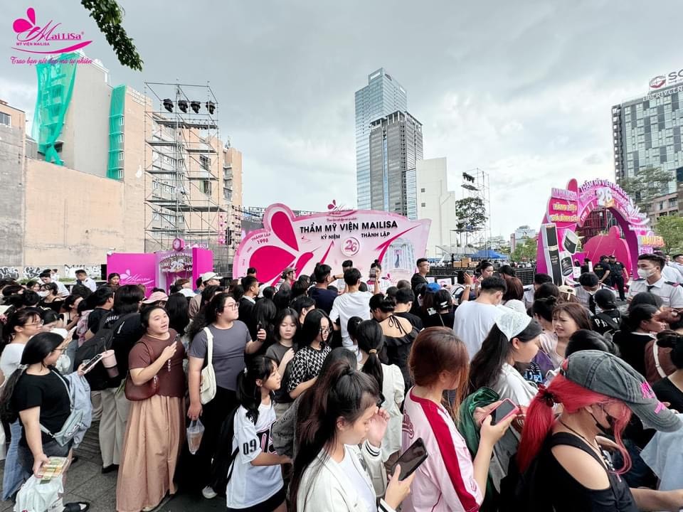 TP. Hồ Chí Minh bùng nổ đại nhạc hội cùng Thẩm mỹ viện Mailisa TP. Hồ Chí Minh bùng nổ đại nhạc hội cùng Thẩm mỹ viện Mailisa