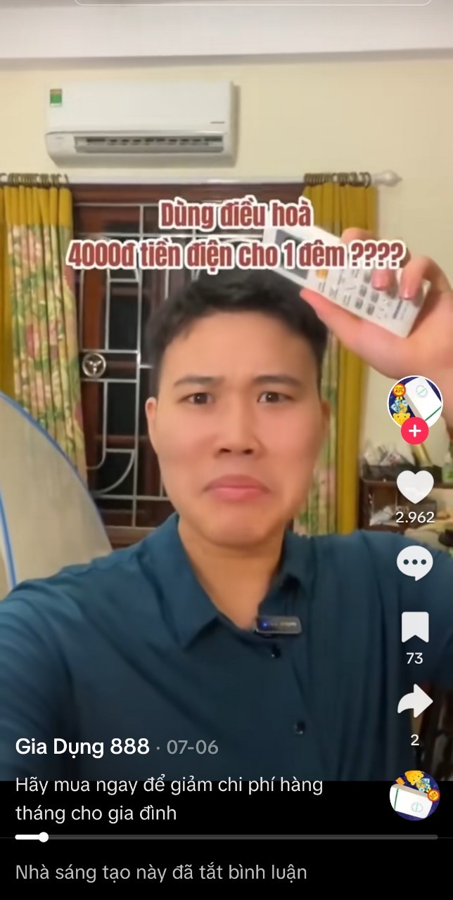 Giải mã thiết bị giảm 50% tiền điện, dùng điều hòa chỉ hết 4000/đêm Giải mã thiết bị giảm 50% tiền điện, dùng điều hòa chỉ hết 4000/đêm