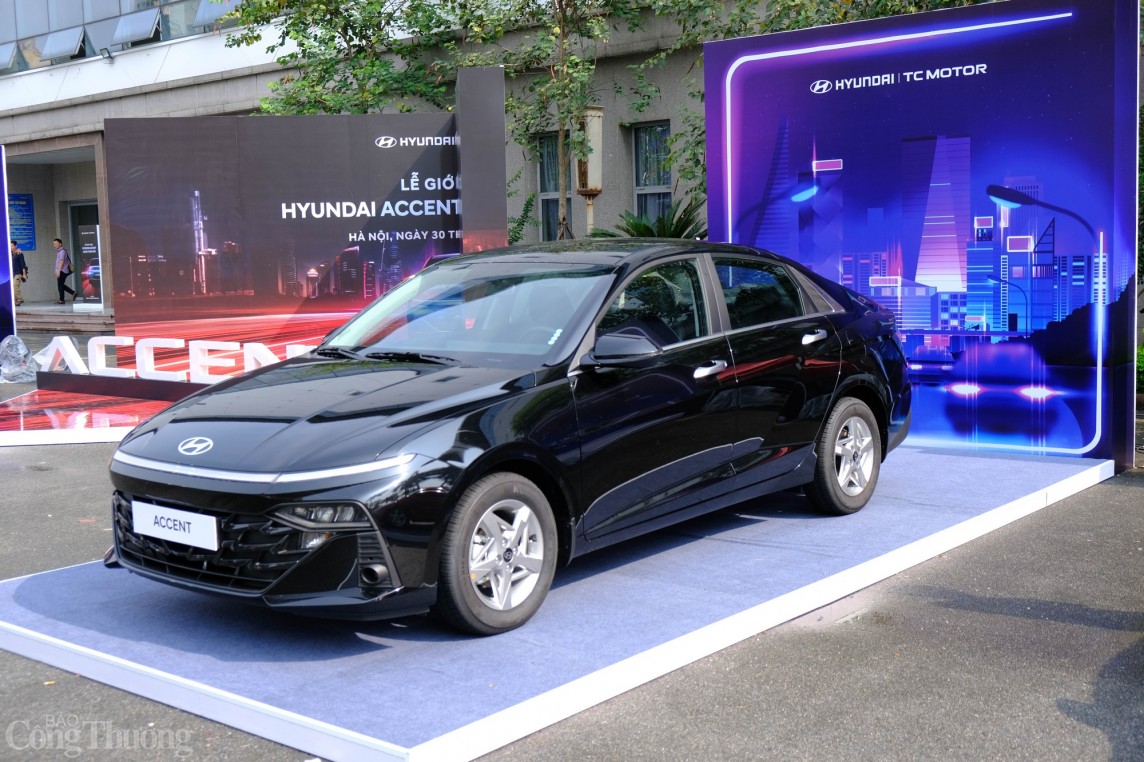 Hyundai dẫn đầu doanh số thị trường trong nước bởi sự nổi bật của Accent. Ảnh: Trần Đình. Hyundai dẫn đầu doanh số thị trường trong nước bởi sự nổi bật của Accent. Ảnh: Trần Đình.