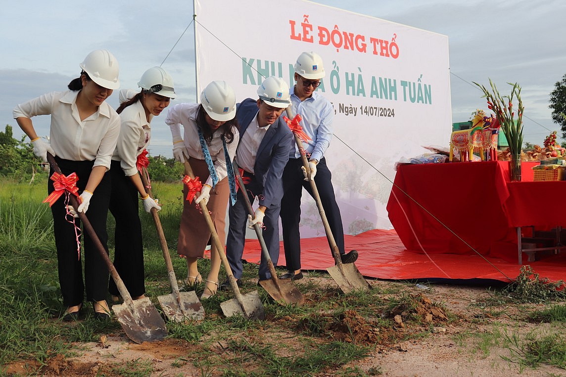 Bà Rịa - Vũng Tàu: Khởi công xây dựng dự án Khu nhà ở Hà Anh Tuấn