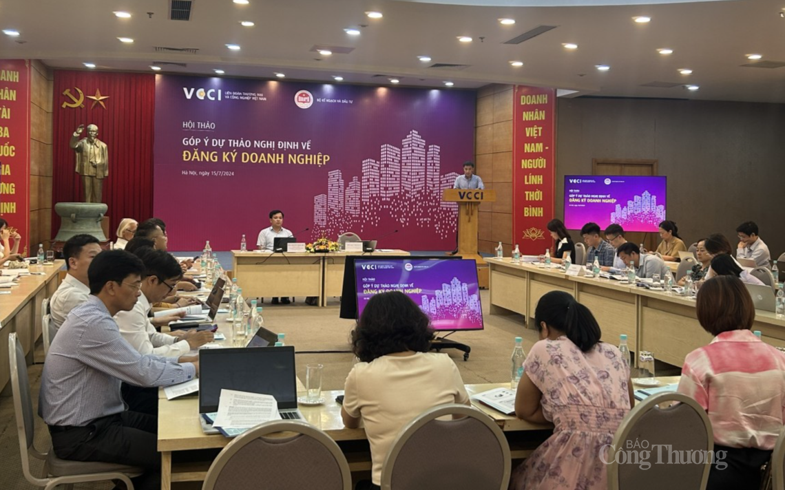 Nhiều ý kiến góp ý dự thảo Nghị định về đăng ký doanh nghiệp