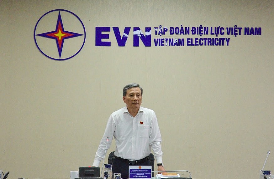 UB Khoa học Công nghệ và Môi trường của Quốc hội làm việc với EVN về Luật Điện lực sửa đổi UB Khoa học Công nghệ và Môi trường của Quốc hội làm việc với EVN về Luật Điện lực sửa đổi