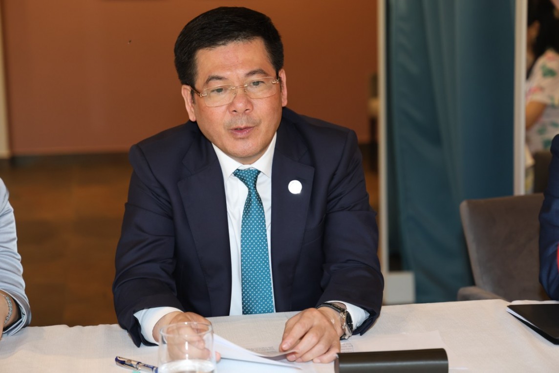 Bộ trưởng Nguyễn Hồng Diên gặp Thứ trưởng Bộ Phát triển, Công nghiệp, Thương mại và Dịch vụ Brazil