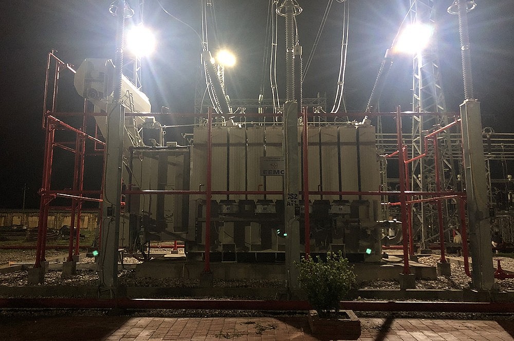 Hoàn thành nâng công suất Trạm biến áp 220kV Nông Cống Hoàn thành nâng công suất Trạm biến áp 220kV Nông Cống