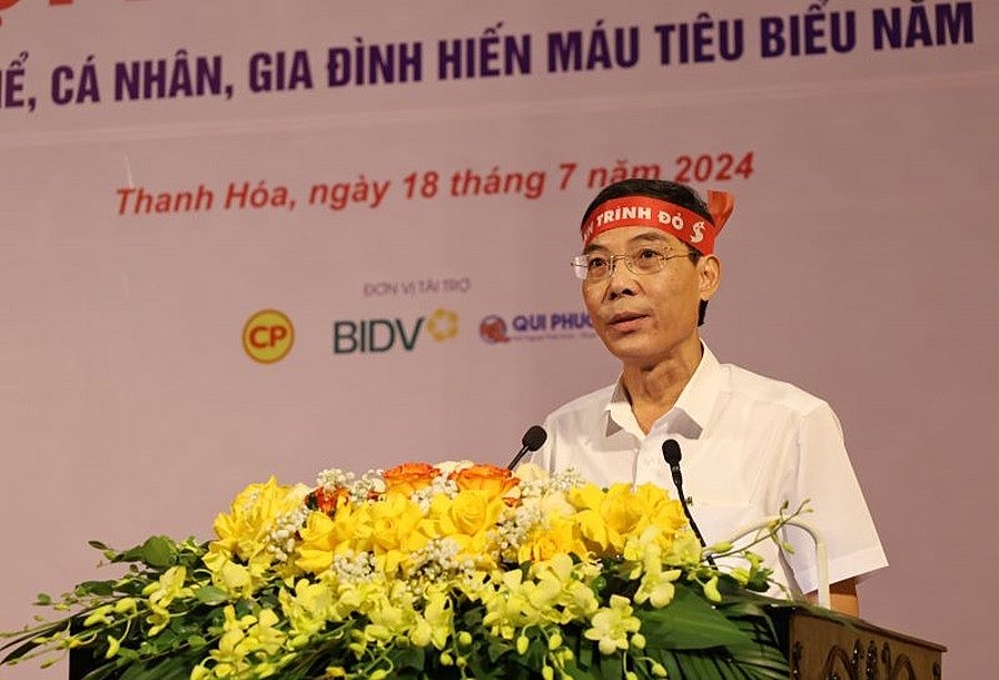 Thanh Hóa: Khai mạc “Hành trình đỏ - Kết nối dòng máu Việt” Thanh Hóa: Khai mạc “Hành trình đỏ - Kết nối dòng máu Việt”