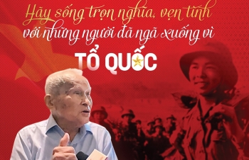 Trung tướng Nguyễn Quốc Thước: Hãy sống trọn nghĩa, vẹn tình với những người đã ngã xuống vì Tổ quốc