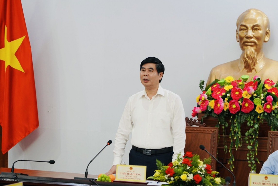 Ông Lâm Hải Giang, Phó Chủ tịch UBND tỉnh Bình Định Ông Lâm Hải Giang, Phó Chủ tịch UBND tỉnh Bình Định