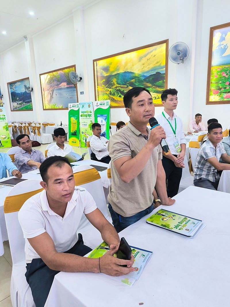 Bà con nông dân đặt câu hỏi tại chương trình Bà con nông dân đặt câu hỏi tại chương trình