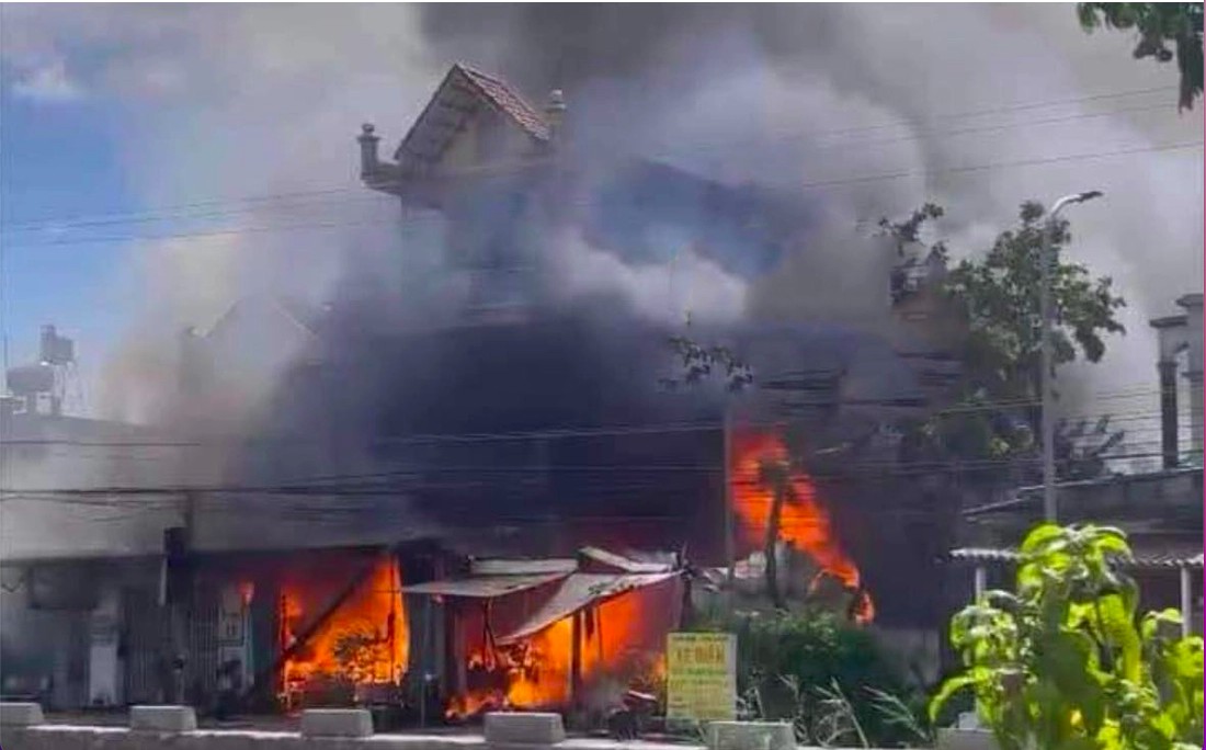 cháy ở Hải Hậu cháy ở Hải Hậu